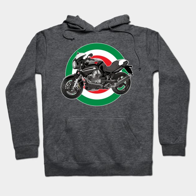 Italian motorcycle Hoodie by Maxsomma